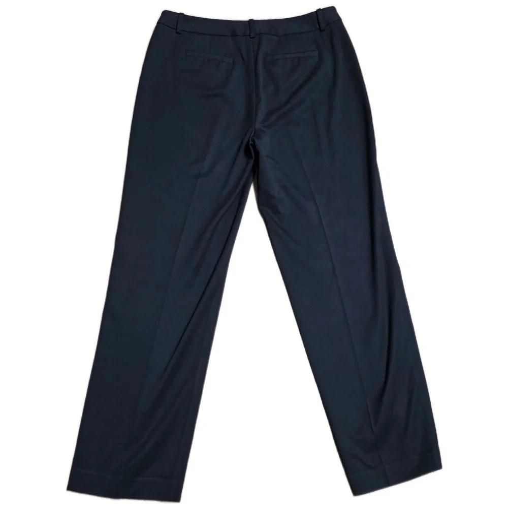 Vintage Talbots Stretch Dress Pants‎ Women's Size 10 Black Straight Leg